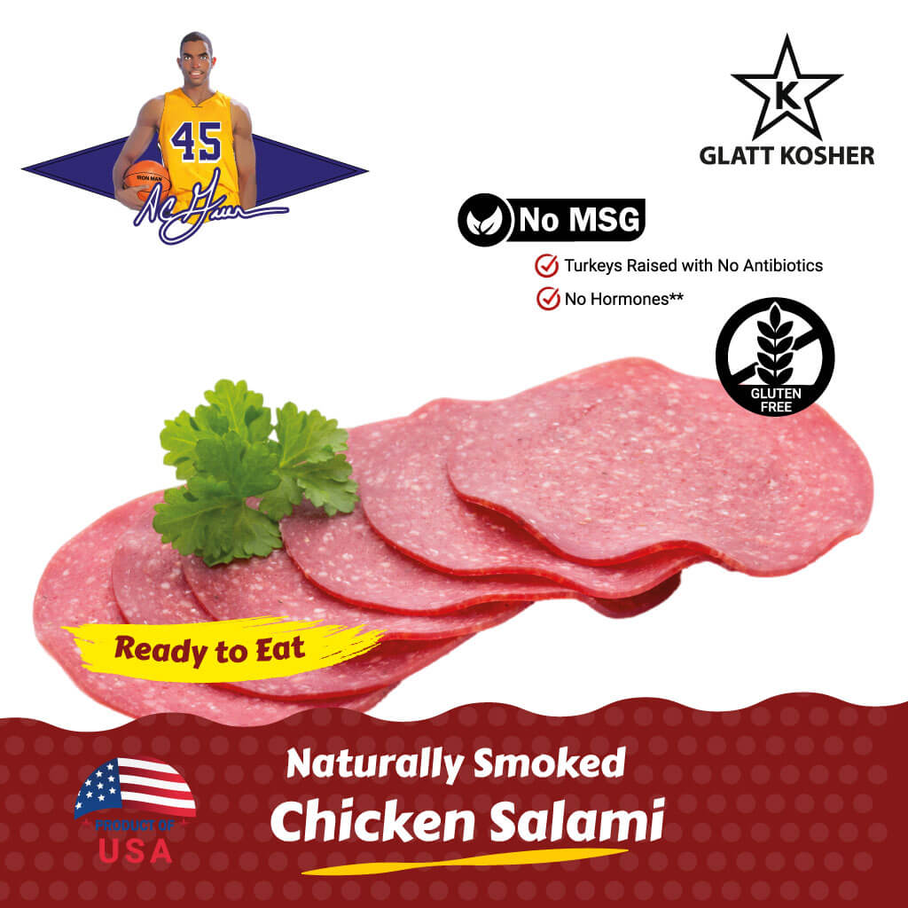 Naturally Smoked Chicken Salami - Image 3